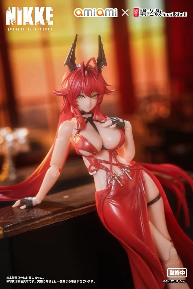 Goddess of Victory Nikke Action Figure – Red Hood Nonsense Red 16 cm 2