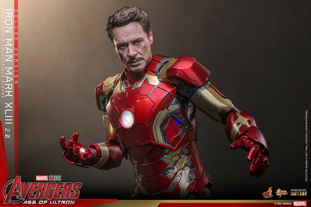 Avengers Action Figure – Iron Man Mark XLIII 2.0 Deluxe 32 cm 10