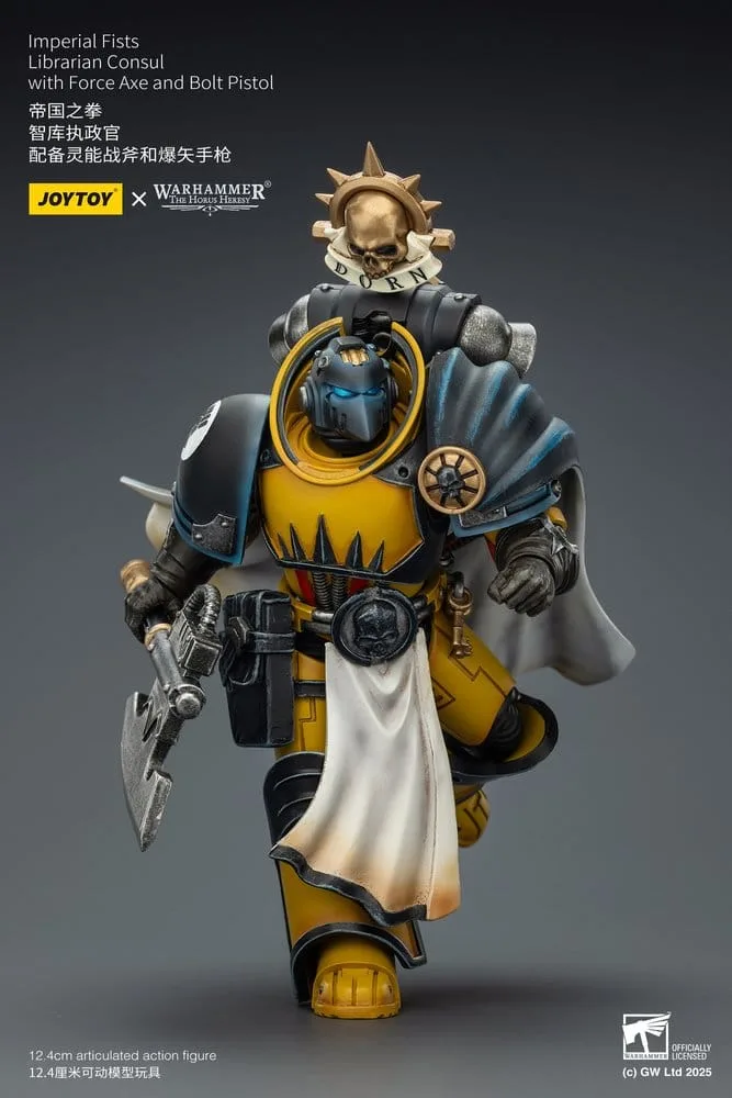 Warhammer Action Figure – Imperial Fists Librarian Consul 12 cm 7