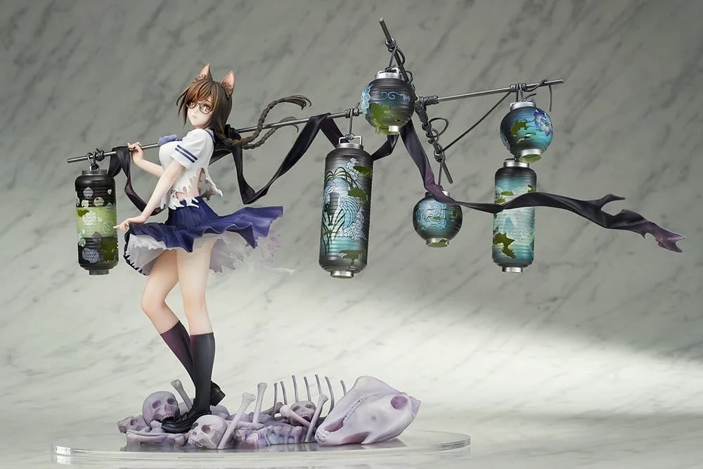 Bakemonogatari PVC Statue – Tsubasa Hanekawa 1/7 Scale 26 cm