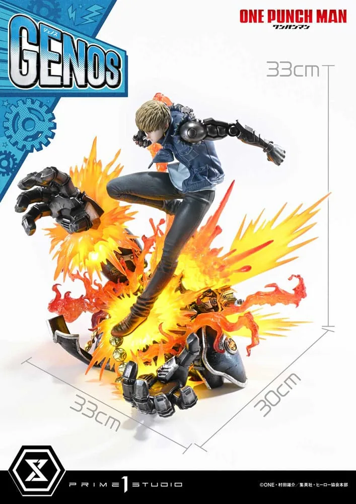 One Punch Man Statue – Concept Masterline Genos 1/6 Scale 33 cm 12