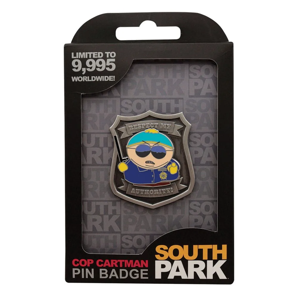 South Park Pin Badge – Limited Edition Police Cartman 45 x 39 mm 3