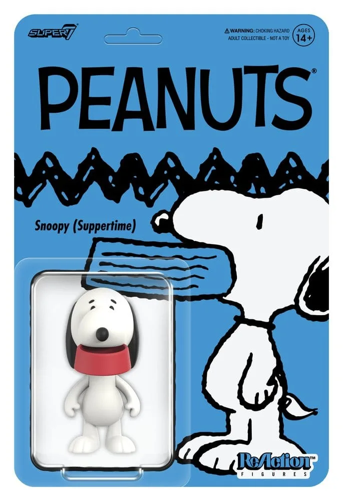 Peanuts Action Figure – Snoopy Suppertime ReAction Wave 9 1