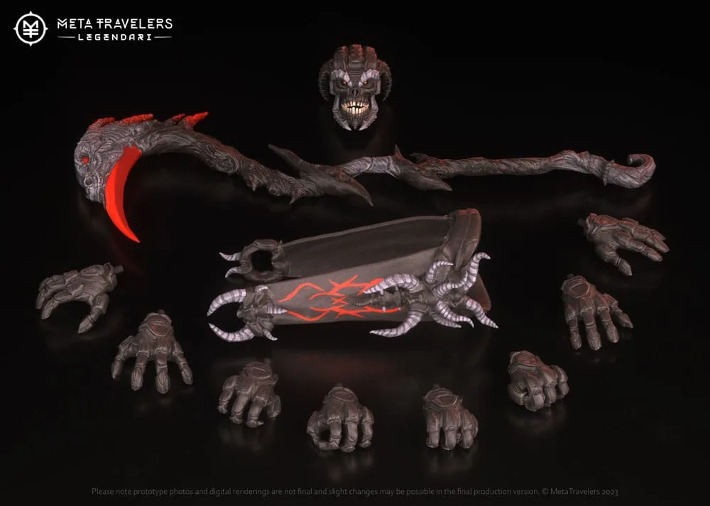 Legendari Action Figure – Obsidious 1/10 Scale 18 cm 3