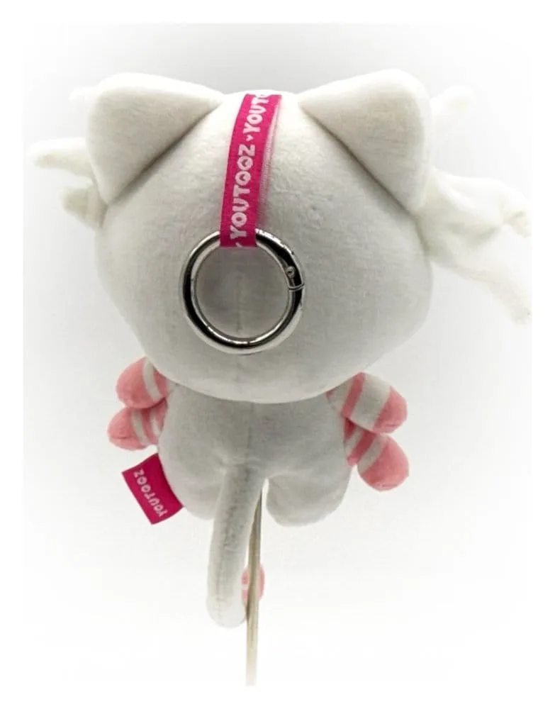 Hazbin Hotel Plush Keychain – Angel Dust Kitty 13 cm 2