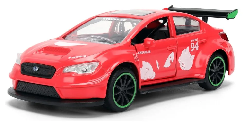 Sonic Diecast Cars – Knuckles 2016 Subaru WRX STI 1/32 6-Pack 4