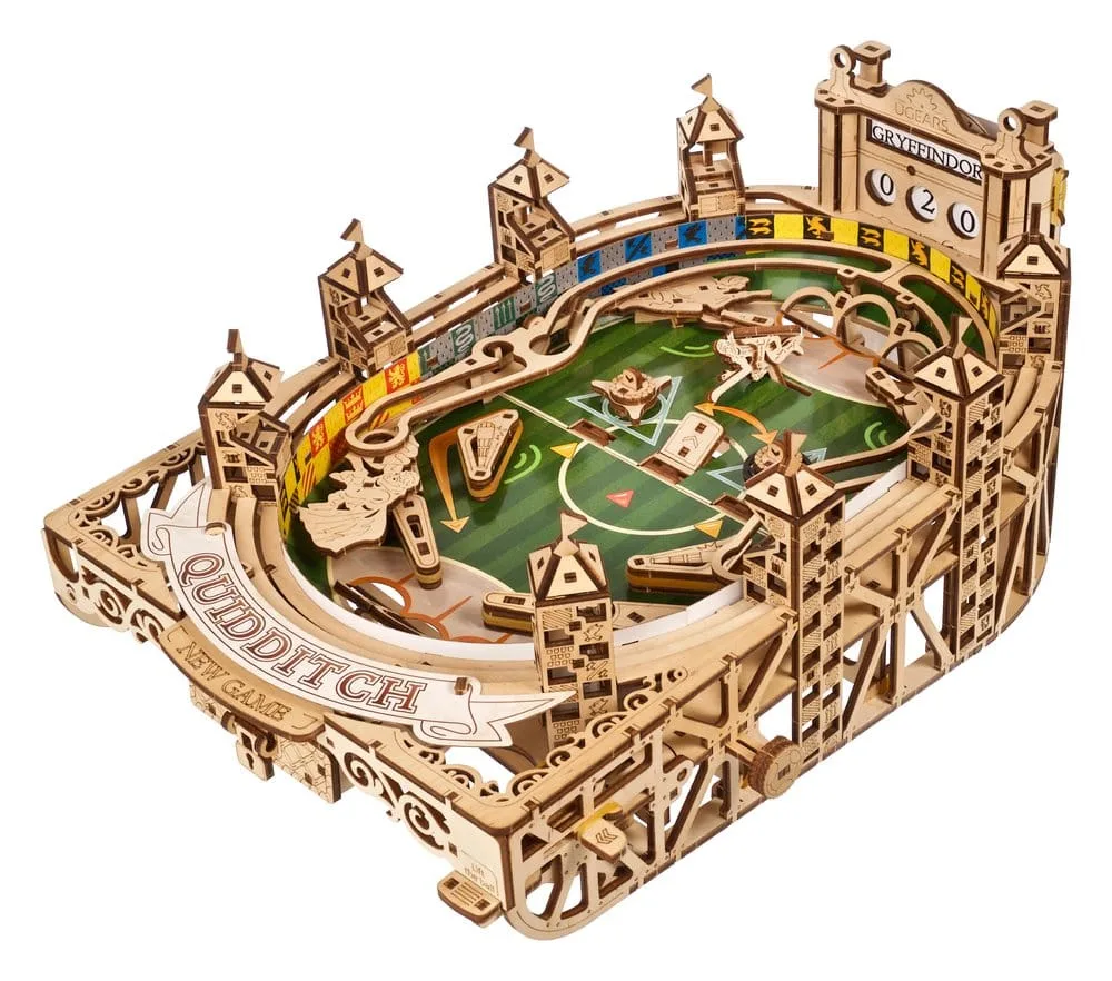 Harry Potter Wooden Model Kit – Ugears Quidditch Pinball 10