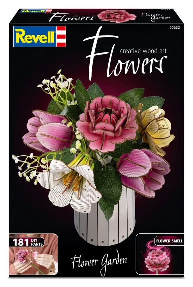 Revell Wooden Flower Kit – Flower Garden 22 cm 5