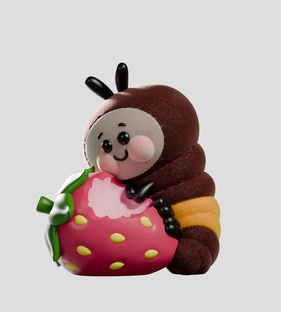 Wooly Bear and Friends Mini Figures – S1 Blind Box Display 6 x 13 cm 2