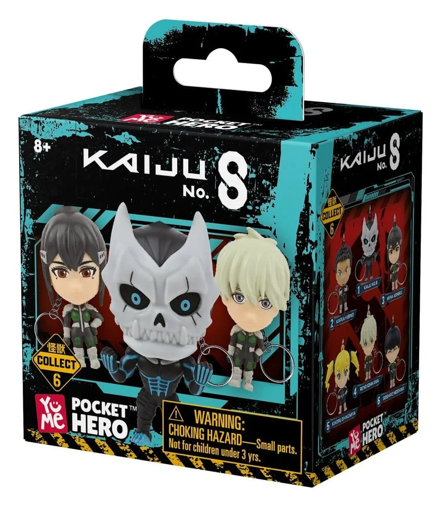 Kaiju No. 8 Keychain Display – Pocket Hero Series 1 12 Blind Boxes 2