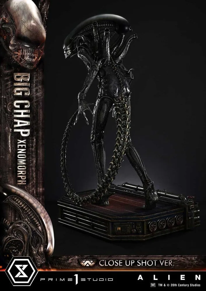 Alien Statue – Big Chap Xenomorph Close Up Shot 100 cm 7
