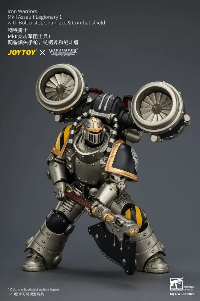 Warhammer Action Figure – Iron Warriors MkII Legionary 1 12.3 cm 13