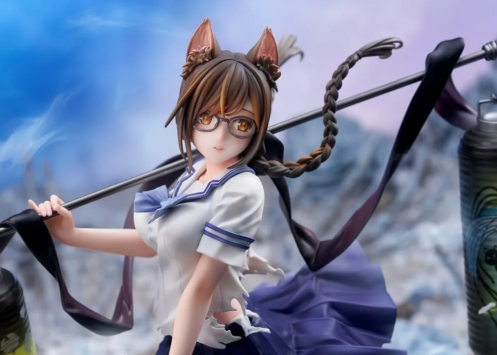 Bakemonogatari PVC-Figur – Tsubasa Hanekawa 1:7 26 cm 10