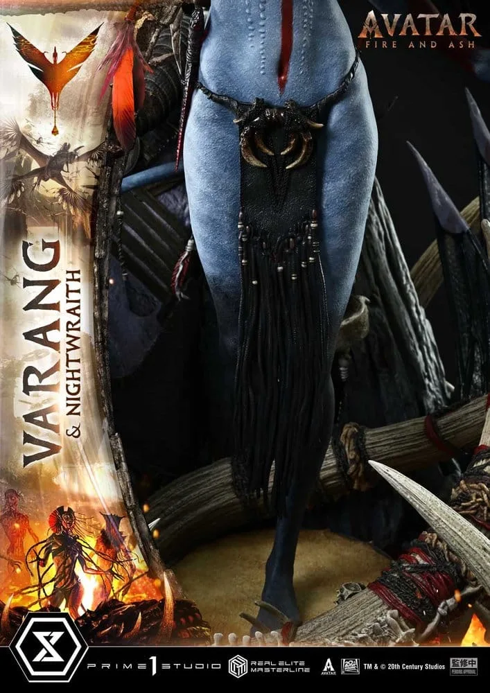 Avatar: Fire and Ash beeld – Varang & Nightwraith 96 cm 12