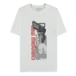 Chainsaw Man T-Shirt – Weiß L 1