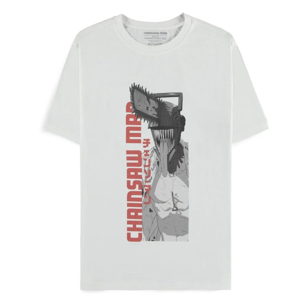 Chainsaw Man T-Shirt – White L