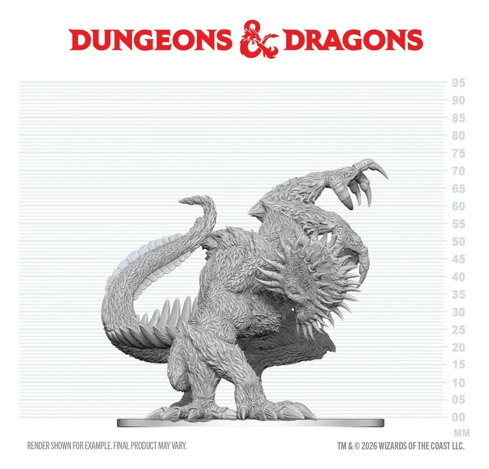 Dungeons & Dragons Unpainted Miniature – Gug 20 cm 3