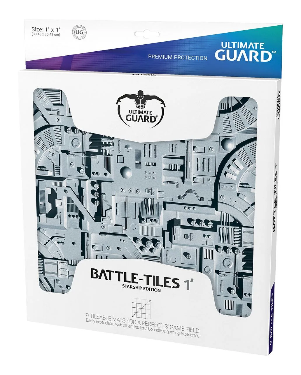 Ultimate Guard Spielmatten-Set – Starship 9er-Set 30,48 x 30,48 cm 3