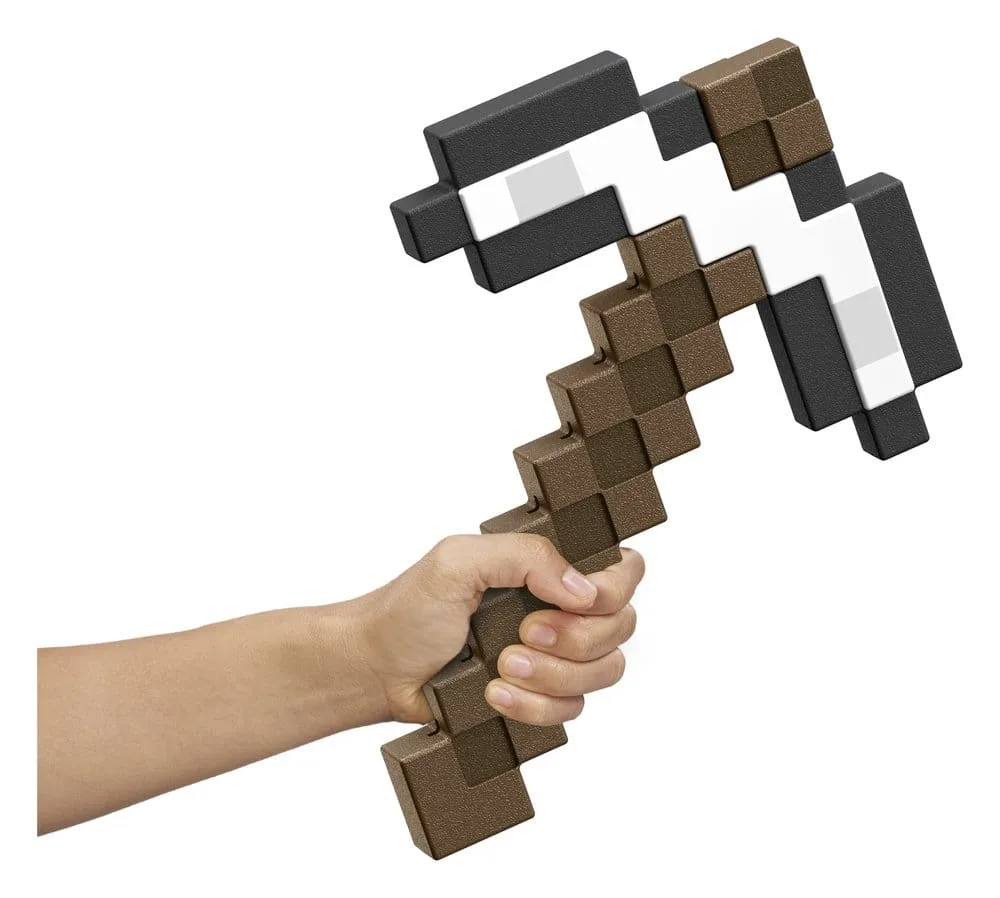 Minecraft Roleplay Replica – Iron Pickaxe 35 cm 4
