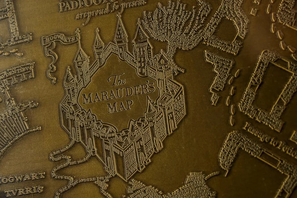 Harry Potter Metal Plaque – Marauder’s Map 15 cm 9