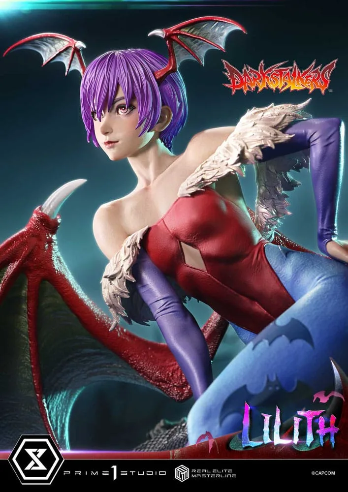 Darkstalkers Statue – Lilith Real Elite Masterline 1/4 Scale 52 cm 4
