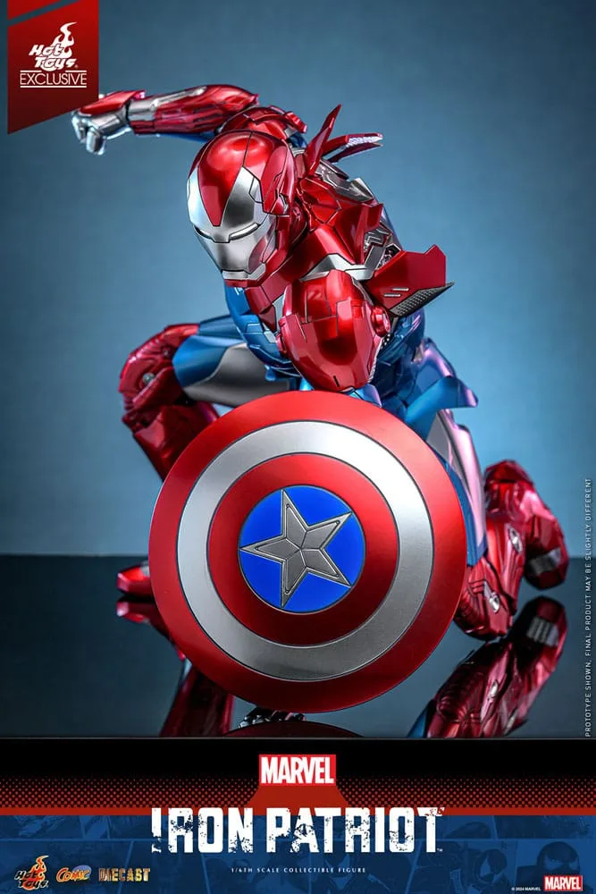 Marvel Action Figure – Iron Patriot Hot Toys Exclusive 1/6 32 cm 10