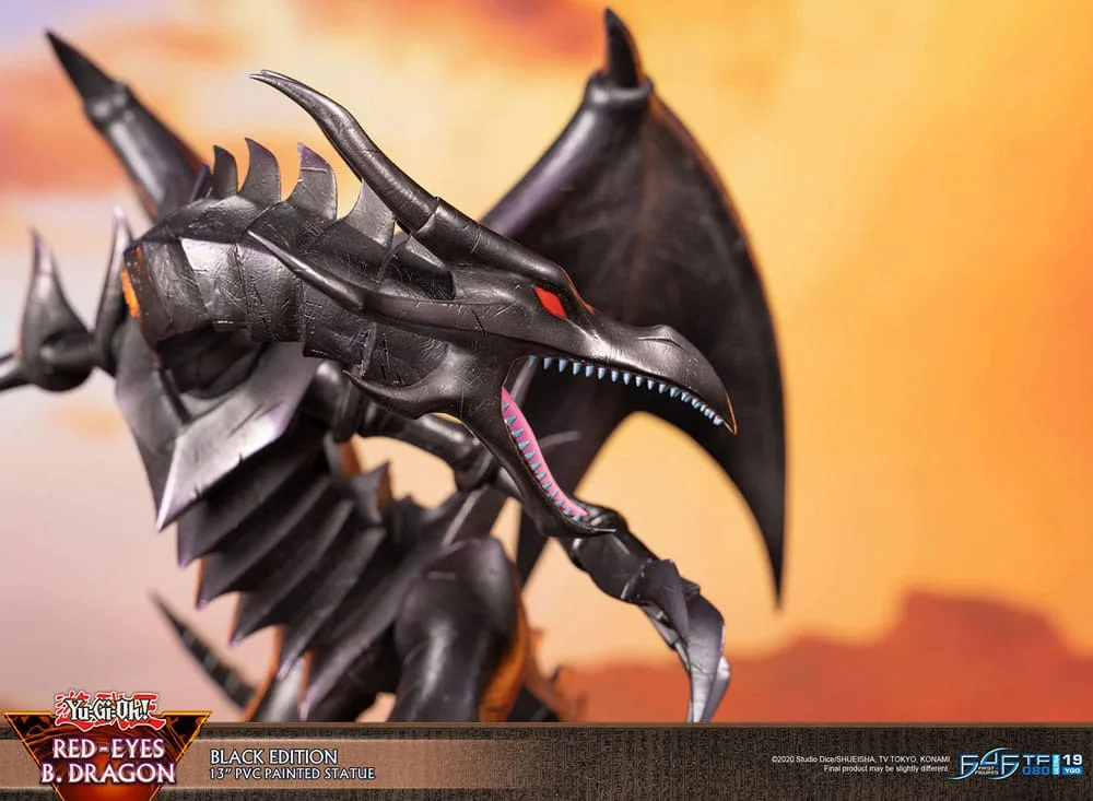 Yu-Gi-Oh! PVC Statue – Red-Eyes B. Dragon Black 33 cm 26