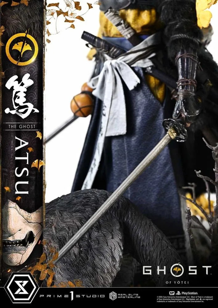 Ghost of Yotei Statue – Real Elite Masterline Atsu 59 cm 18