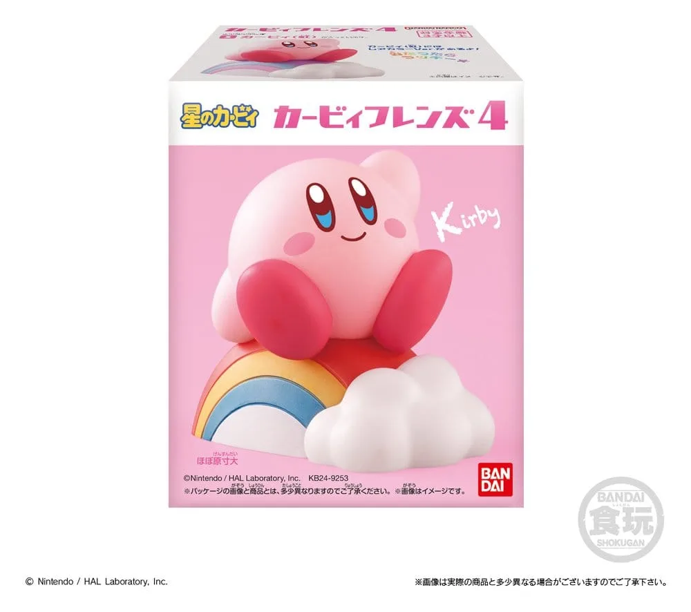 Kirby Mini Figures – Friends Wave 4 Reissue Display of 12 7 cm 8
