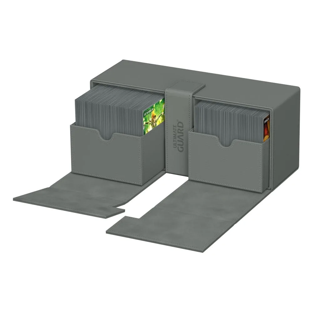 Ultimate Guard Deck Box – Twin Flip’n’Tray 266+ Xenoskin Grey 7