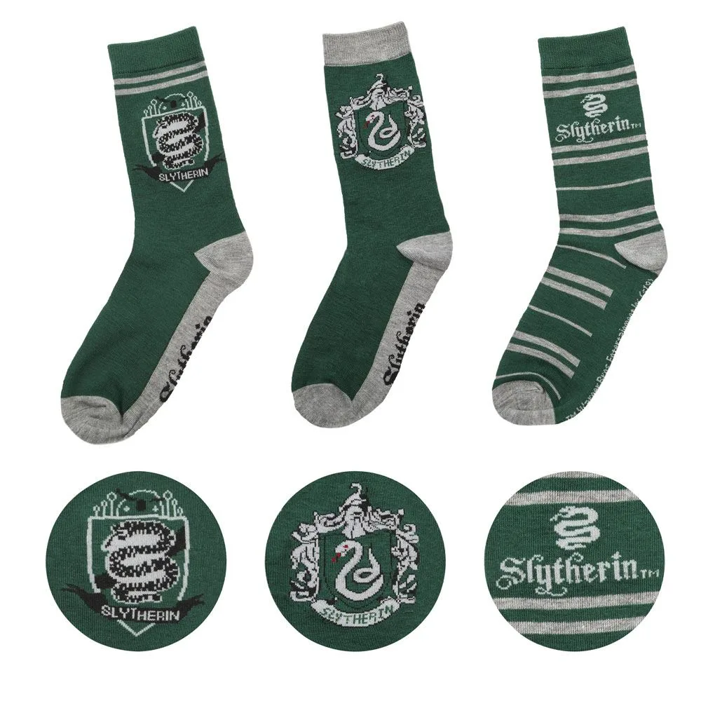 Harry Potter Socks – Slytherin 3-Pack