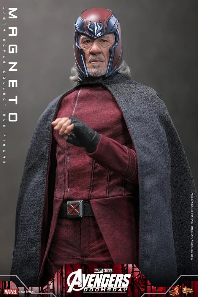 Avengers Doomsday Action Figure – Magneto 1/6 30 cm 13
