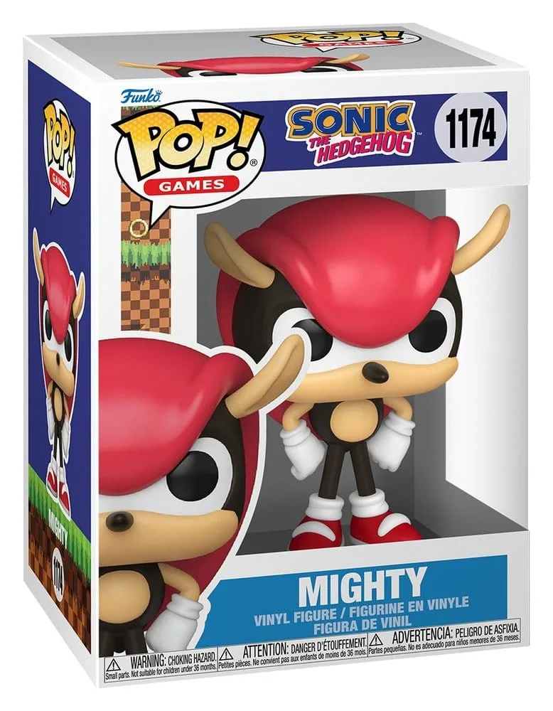 Sonic the Hedgehog Pop Figure – Mighty the Armadillo 9 cm 2