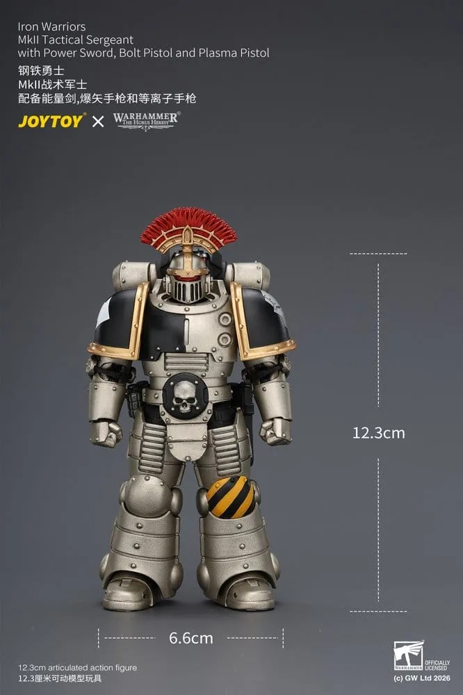 Warhammer Action Figure – Iron Warriors MkII Sergeant 12.3 cm 14