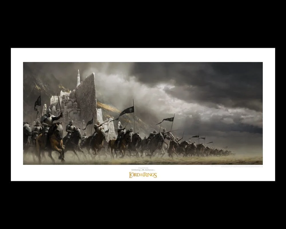 Lord of the Rings Art Print – Faramir’s Charge 59 x 29.7 cm 2