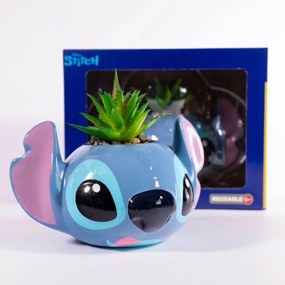 Lilo & Stitch Flower Pot – 3D Character Design 12 cm 3