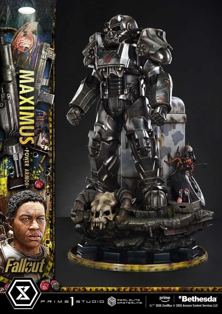 Fallout Statue – Maximus Power Armor 67 cm 7