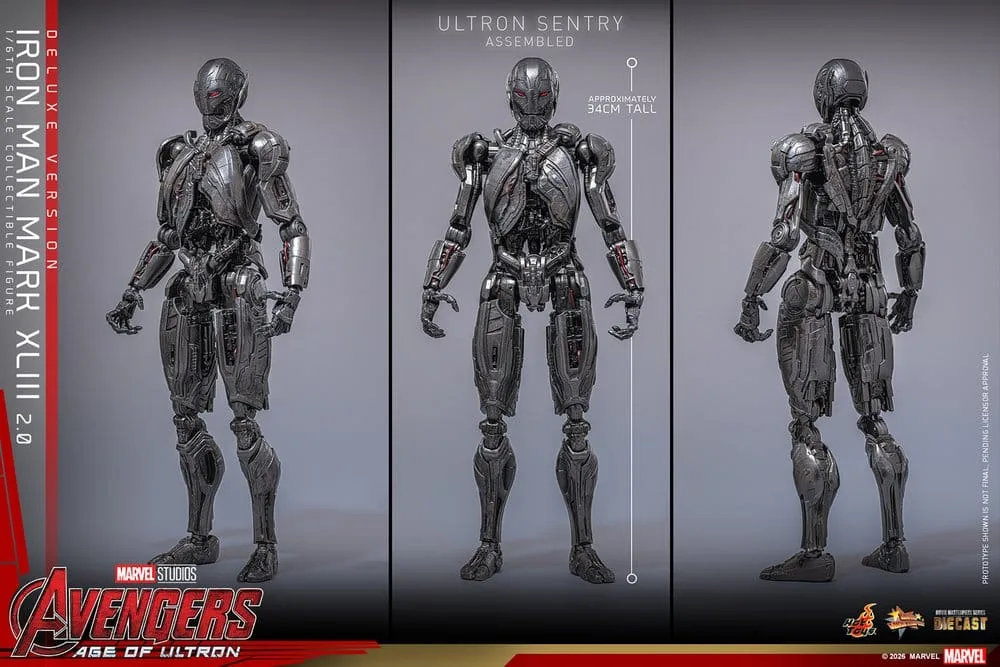 Avengers Action Figure – Iron Man Mark XLIII 2.0 Deluxe 32 cm 23