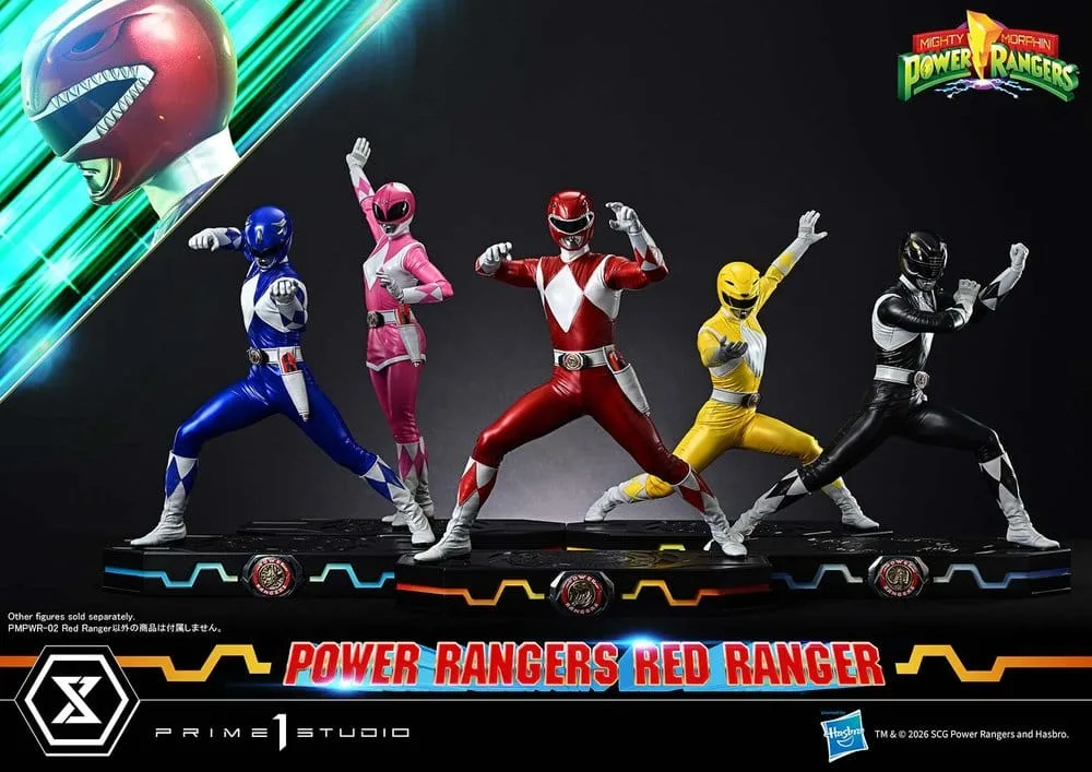 Mighty Morphin Power Rangers Statue – Red Ranger 1/4 Scale 62 cm 17
