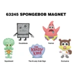 SpongeBob SquarePants 3D Magnets – Series 1 Display of 12 1