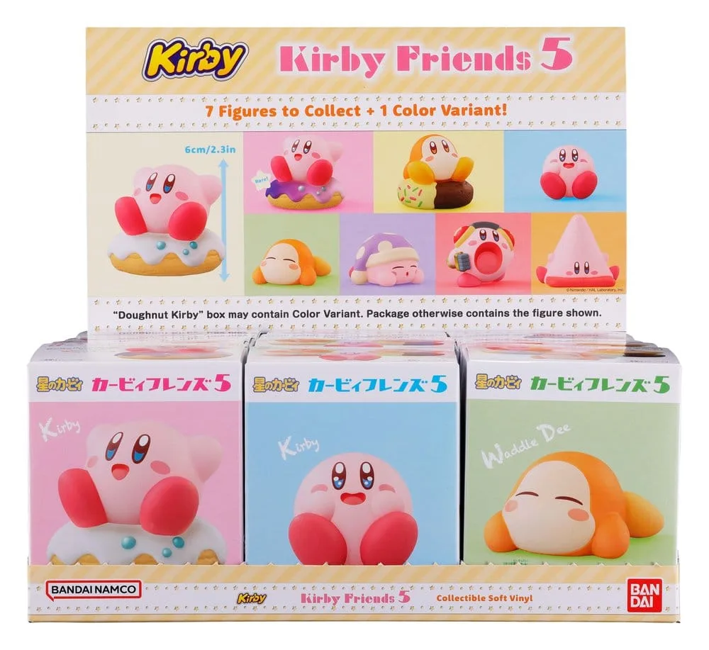 Kirby Mini Figures – Friends Wave 5 Display of 12 6 cm 10