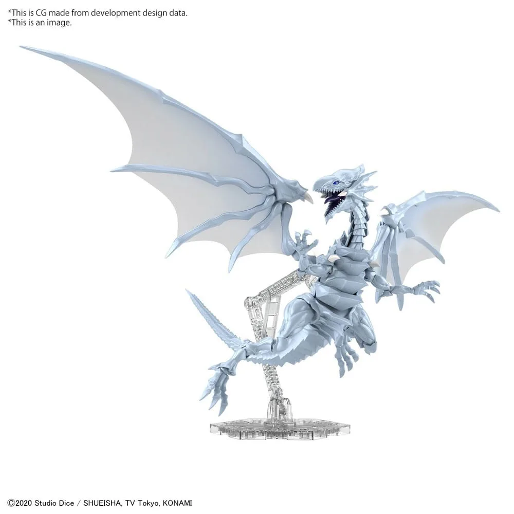 Yu-Gi-Oh Model Kit – Amplified Blue-Eyes White Dragon