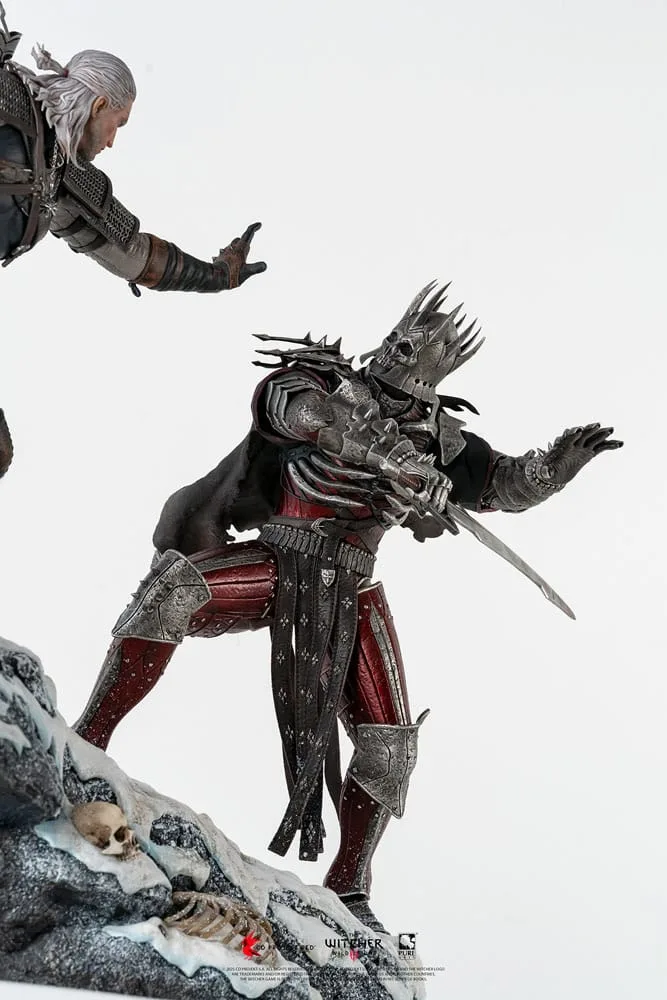 The Witcher 3 Wild Hunt Statue – Geralt vs Eredin Diorama 50 cm 18