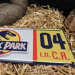 Jurassic Park Replica – Dennis Nedry License Plate 30 cm 4