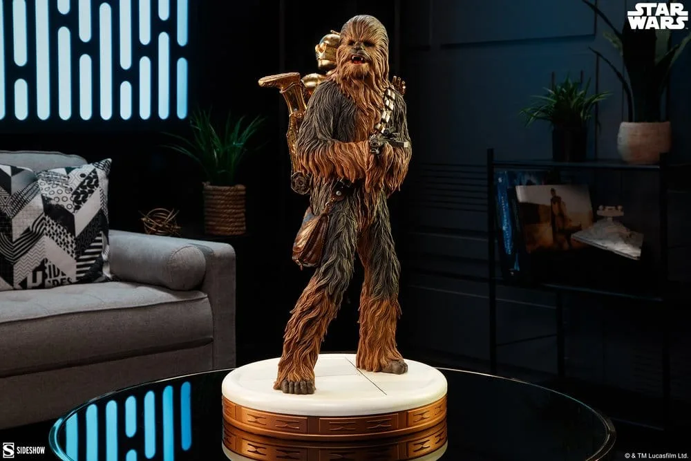 Star Wars Statue – Chewbacca and C-3PO Premium Format 63 cm 2