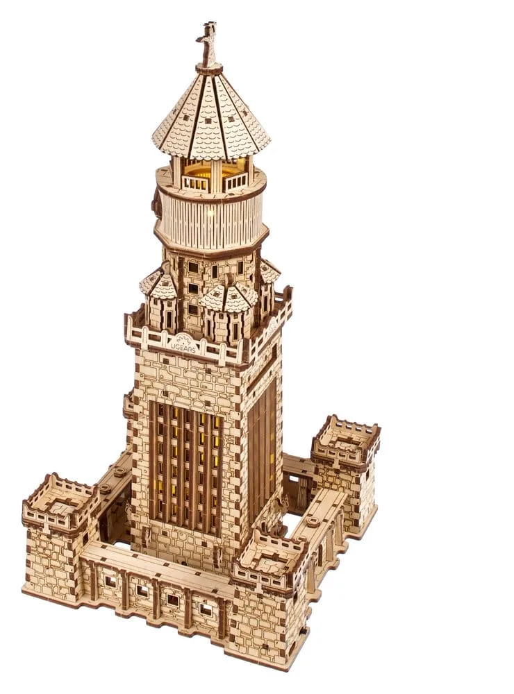 Lighthouse of Alexandria Model Kit – Ugears Wooden Edition 11