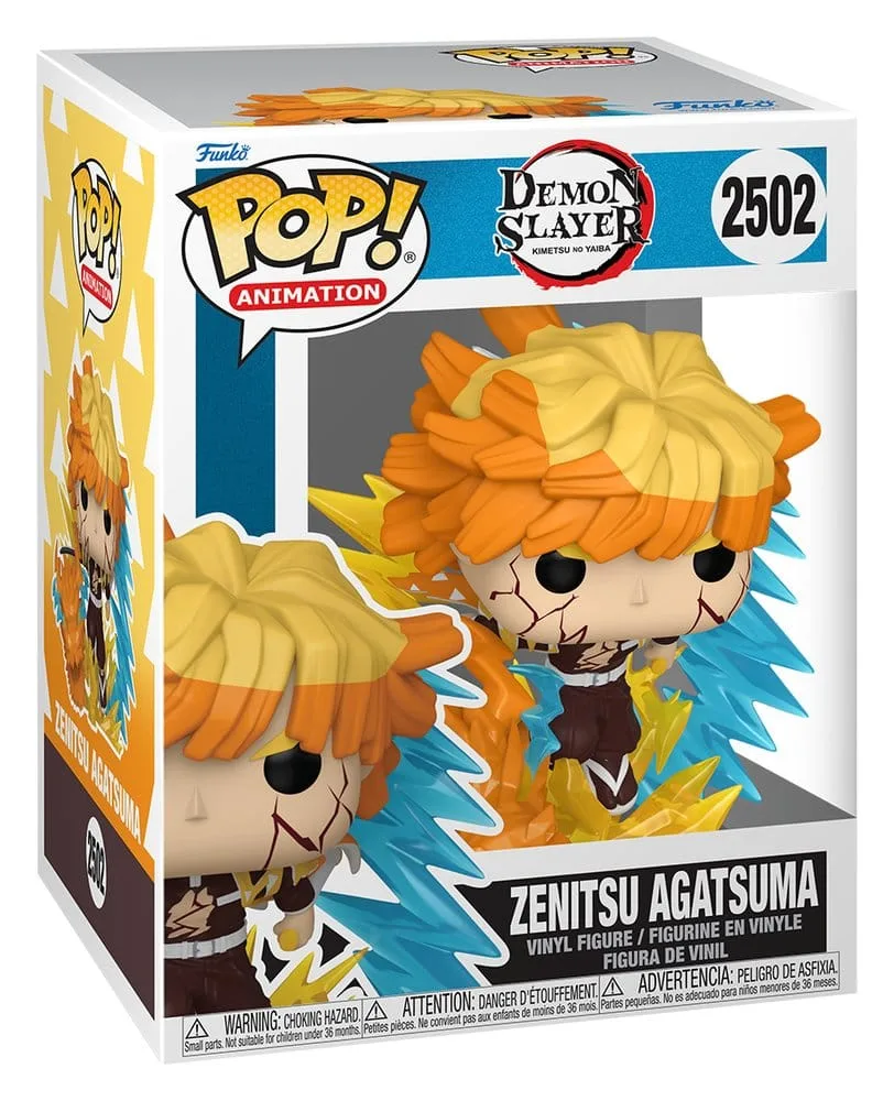 Demon Slayer Vinyl Figures – Zenitsu Premium Pop 9 cm Set of 3 4