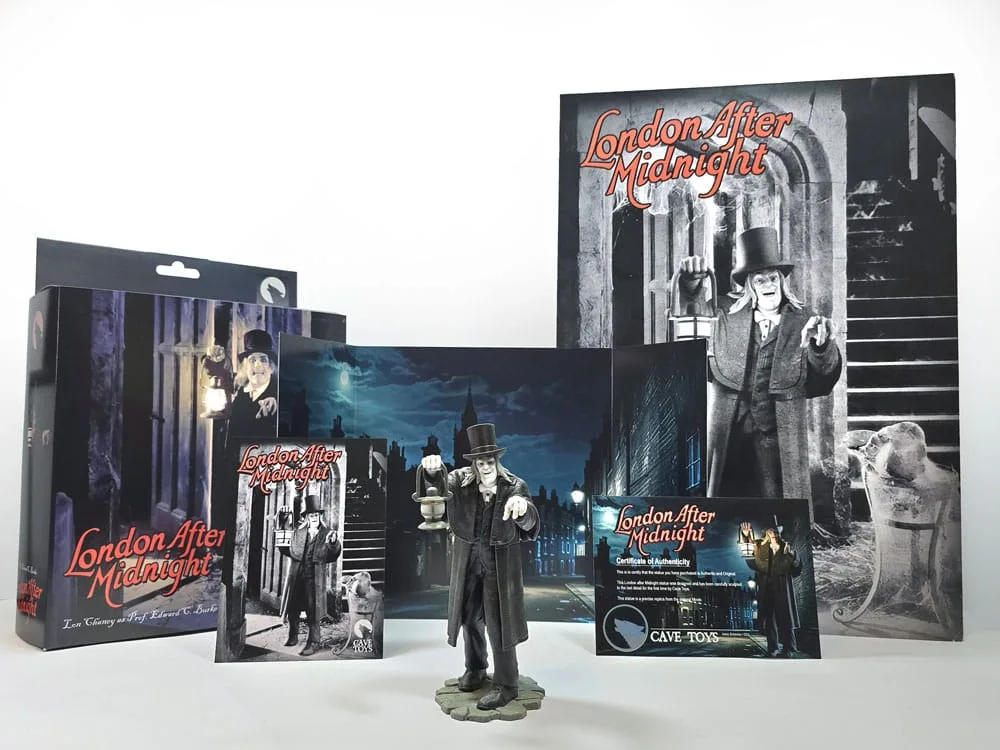 London After Midnight Statue – Lon Chaney Black & White 1/10 16 cm 2