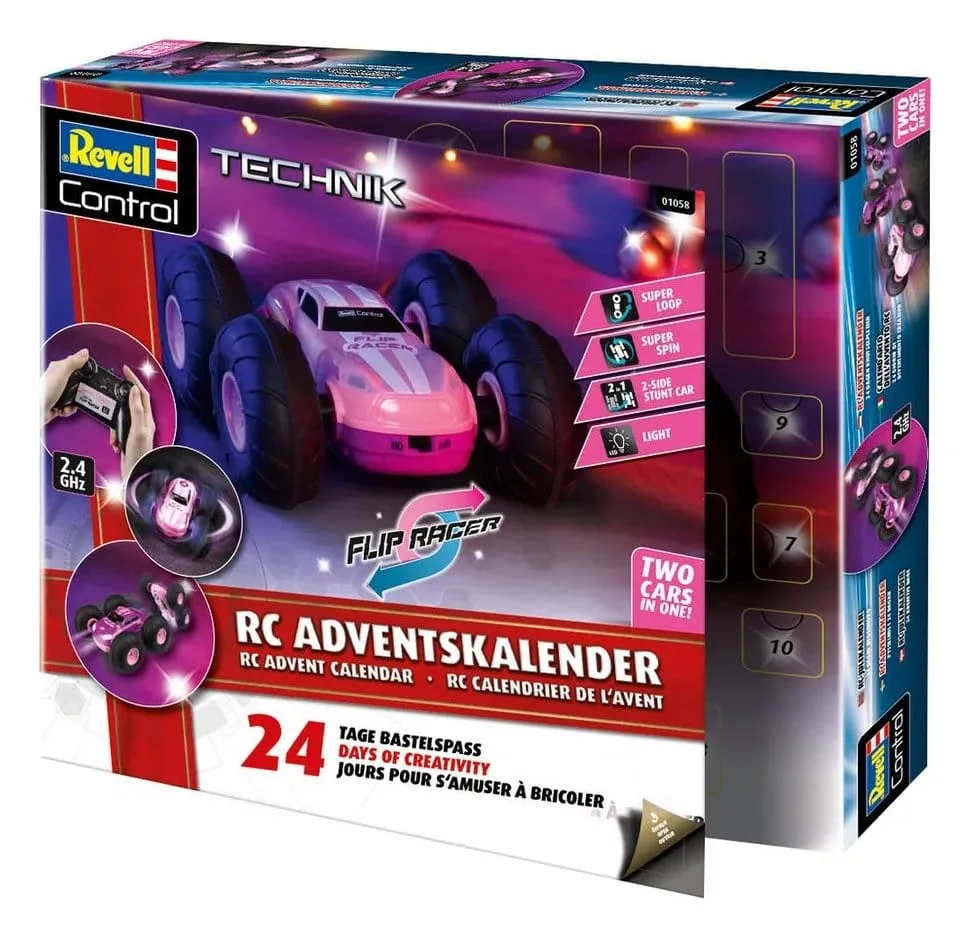 Revell Control Advent Calendar – Flip Racer RC Stunt Car 16 cm 2