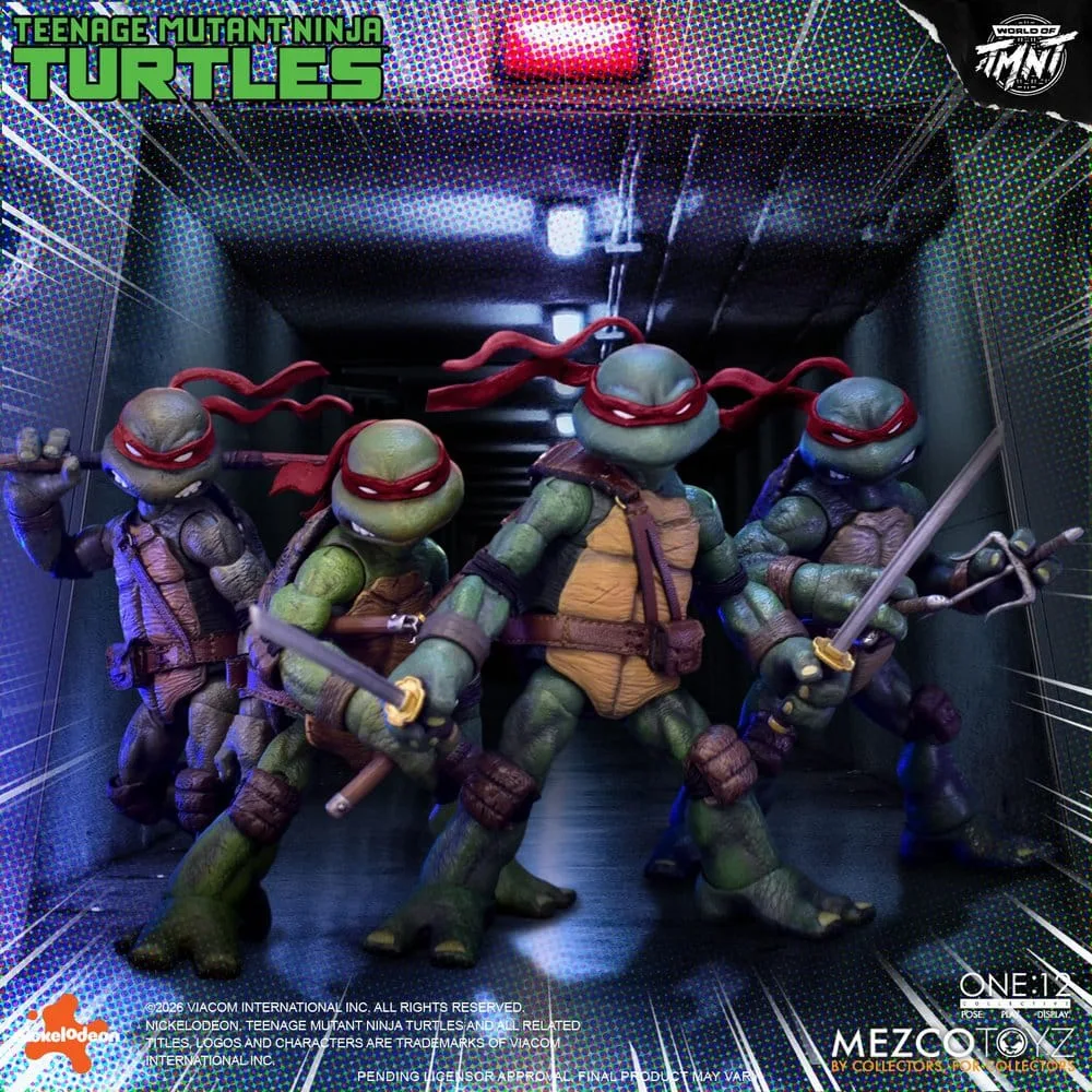 Teenage Mutant Ninja Turtles Figure Set – Red Mask Edition 17 cm 16